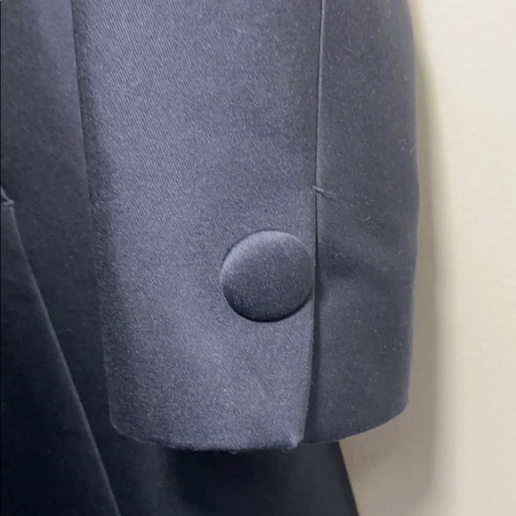 H&M Women’s navy double breasted peacock jacket 4 - Picture 4 of 13